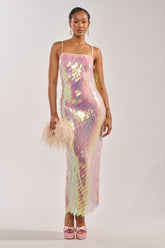 ALWAYS SHINING SEQUIN MAXI DRESS