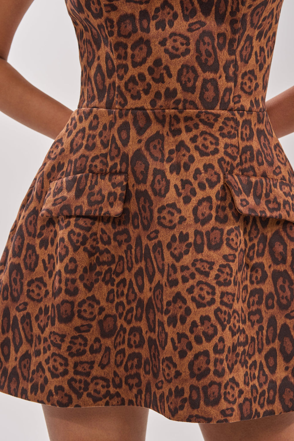 CHEETAH GIRL MINI DRESS