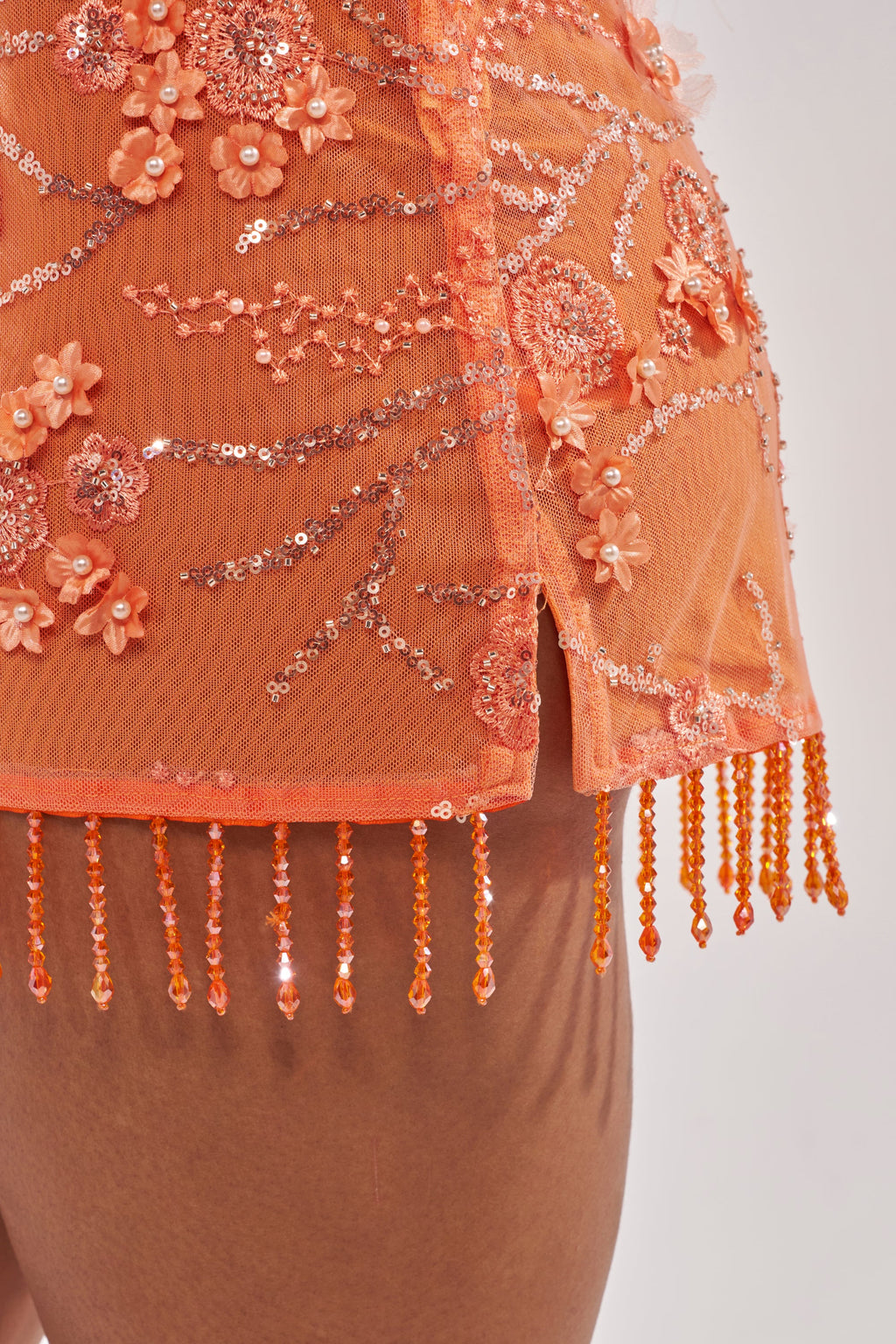 SWEET LIKE ME MINI DRESS IN ORANGE