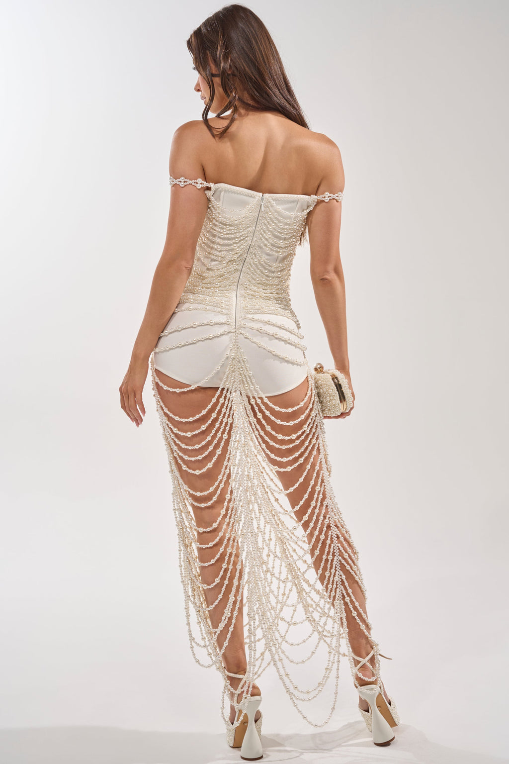 DRESSED UP FOR THE BEST PEARL MAXI DRESS