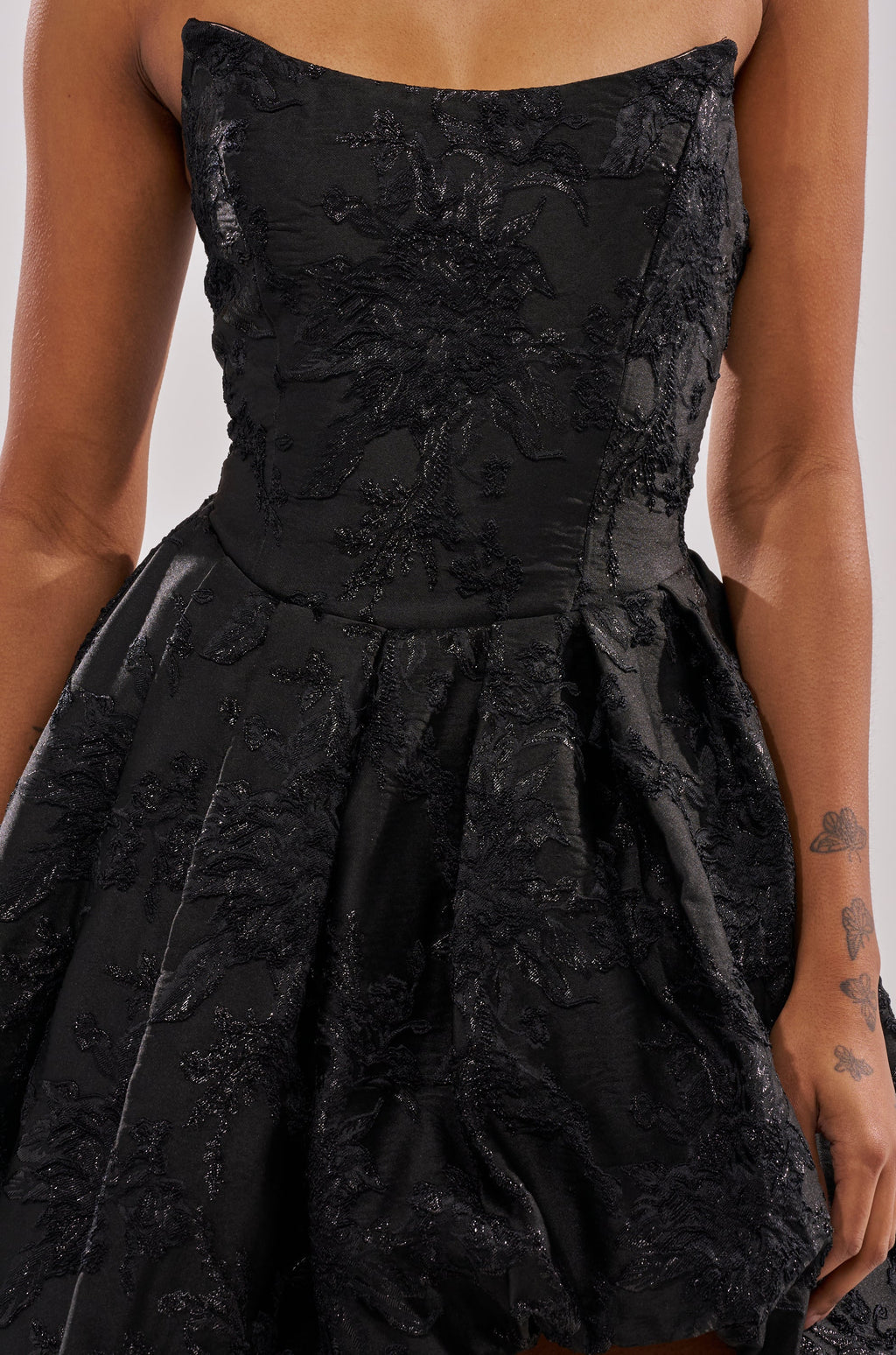 WILD THANG PRINTED HI LOW DRESS