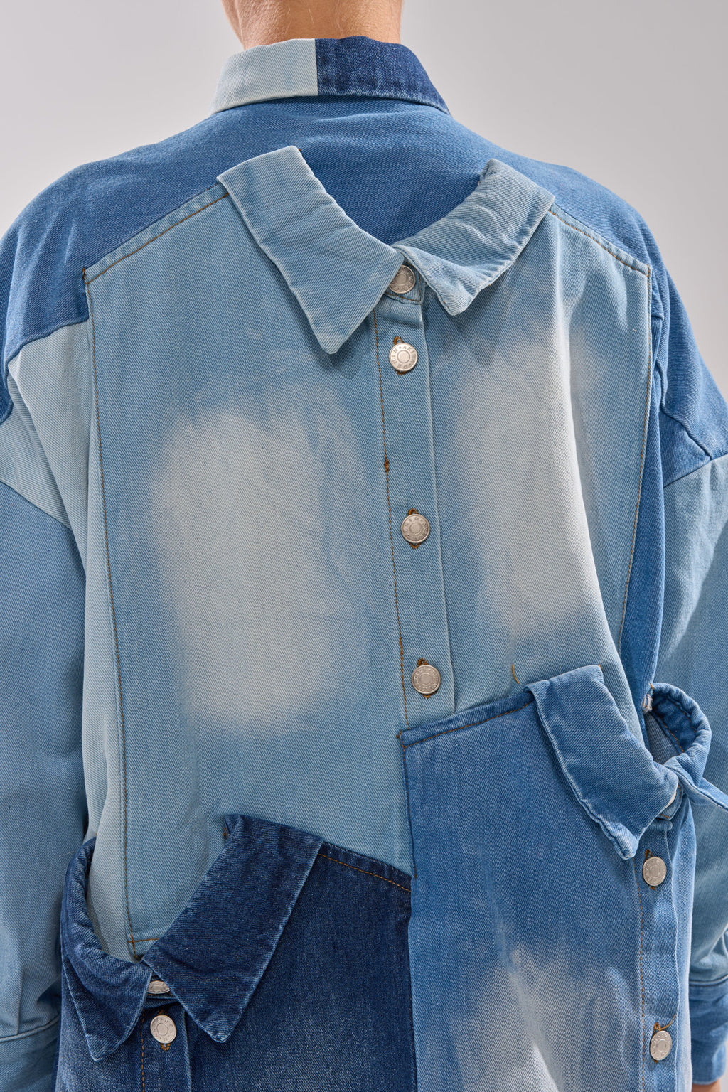 MONDAY BLUES DENIM MINI DRESS