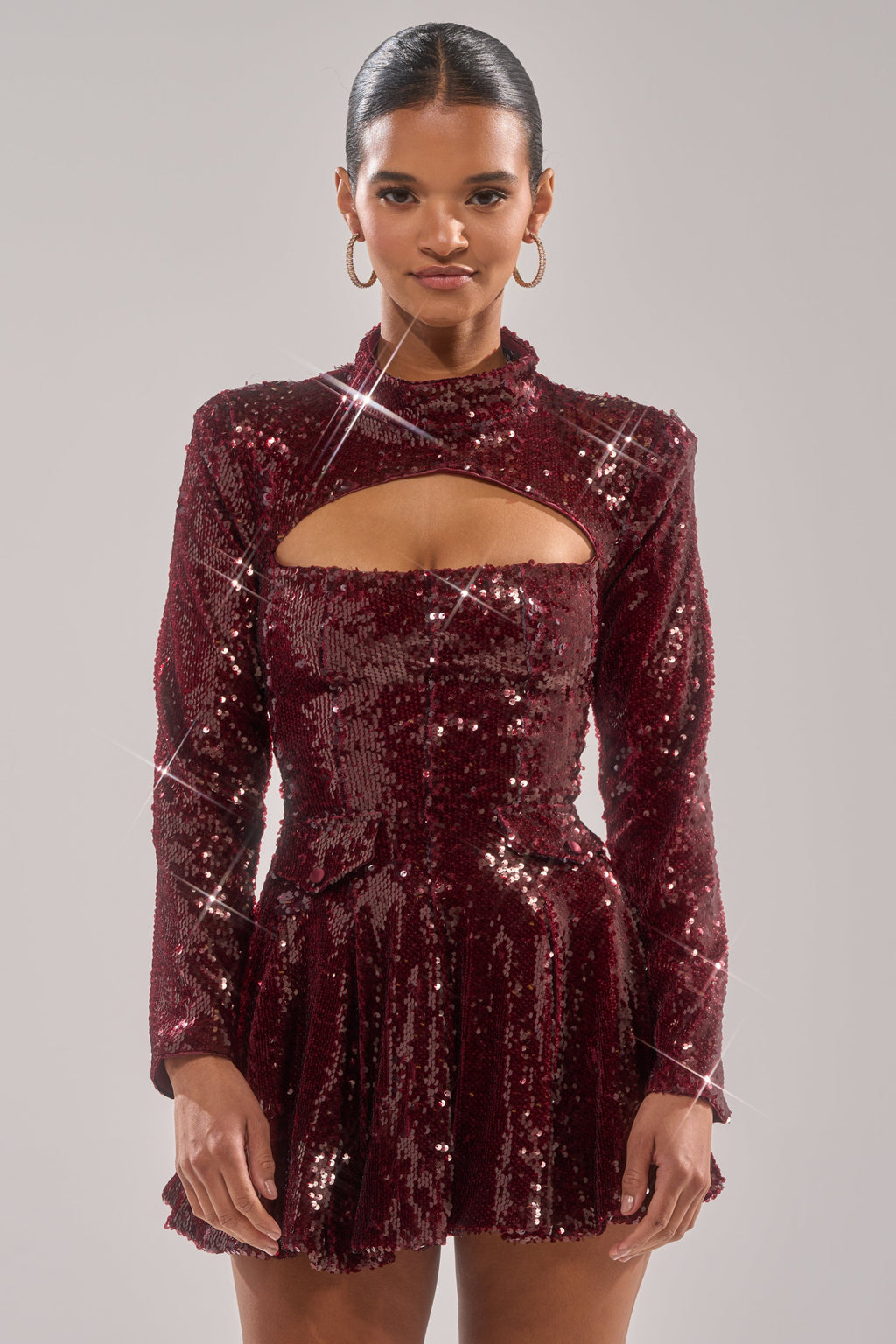 IM YOUR FAVORITE SEQUIN MINI DRESS