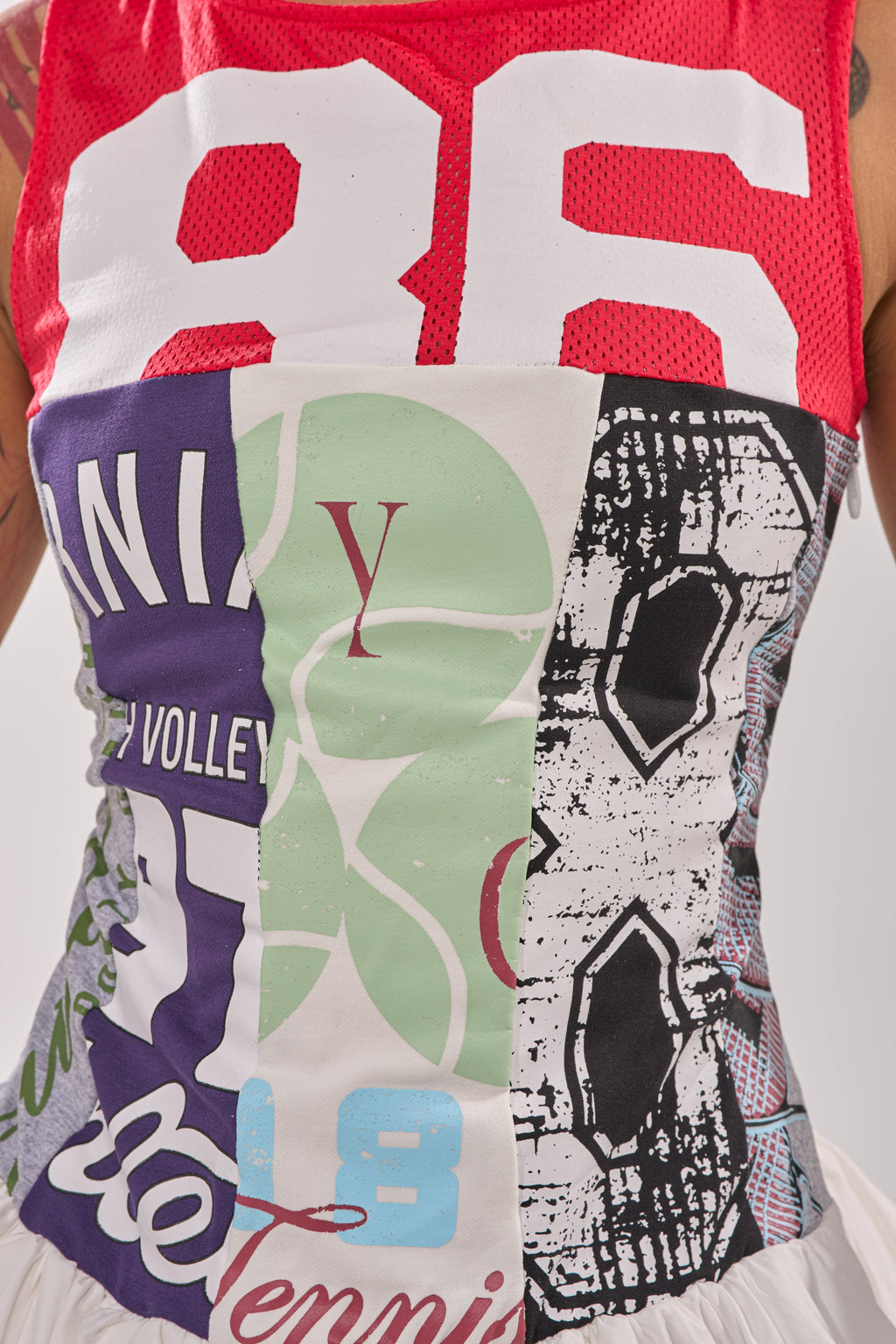 TEAM SPIRIT BUBBLE MINI DRESS