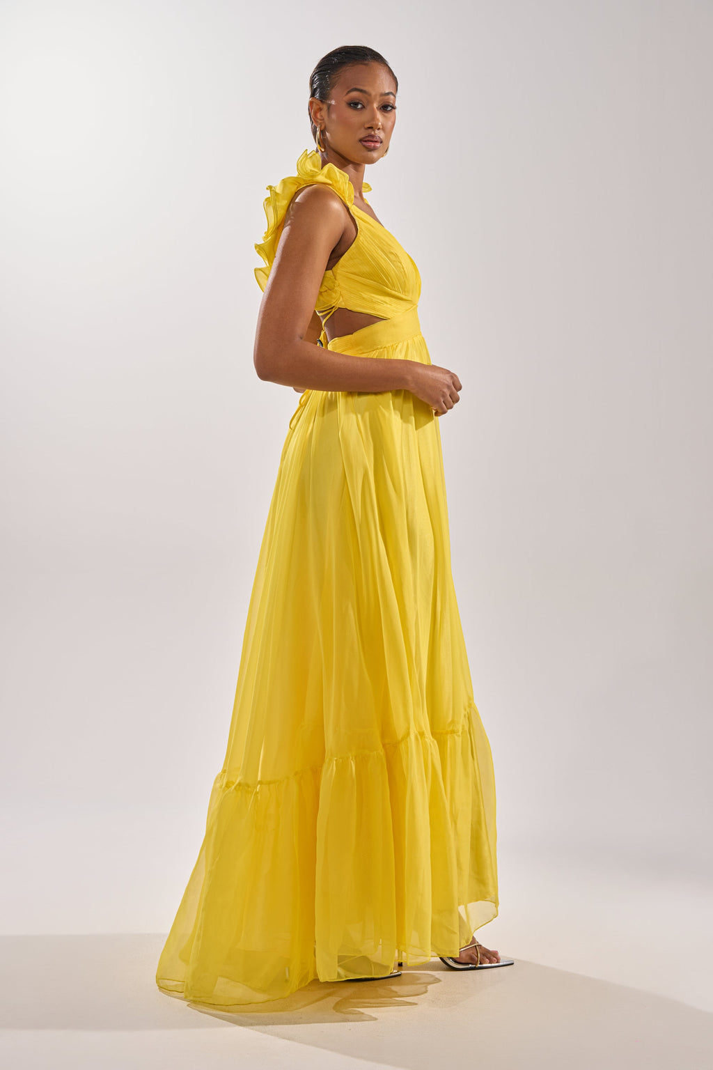 DREAM GIRL MAXI DRESS IN YELLOW