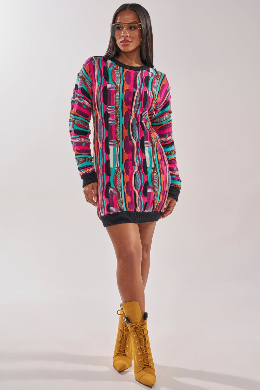 CARLTON COULD NEVER KNIT SWEATER DRESS