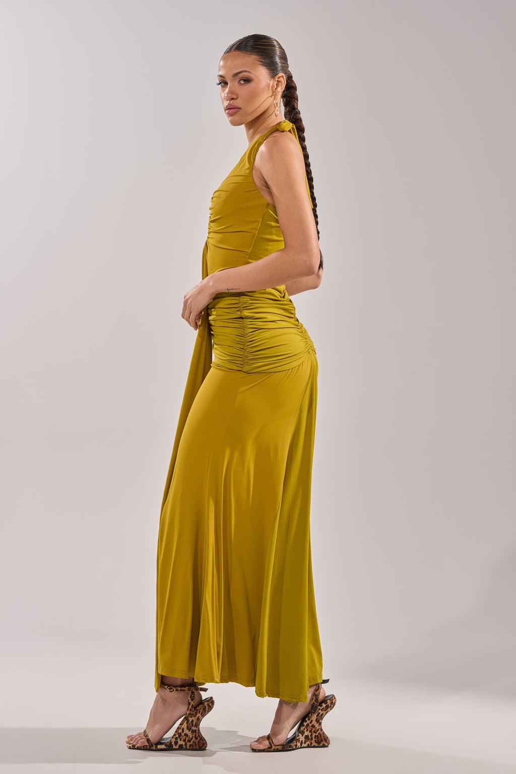 ISLAND LOVE MAXI DRESS IN GREEN