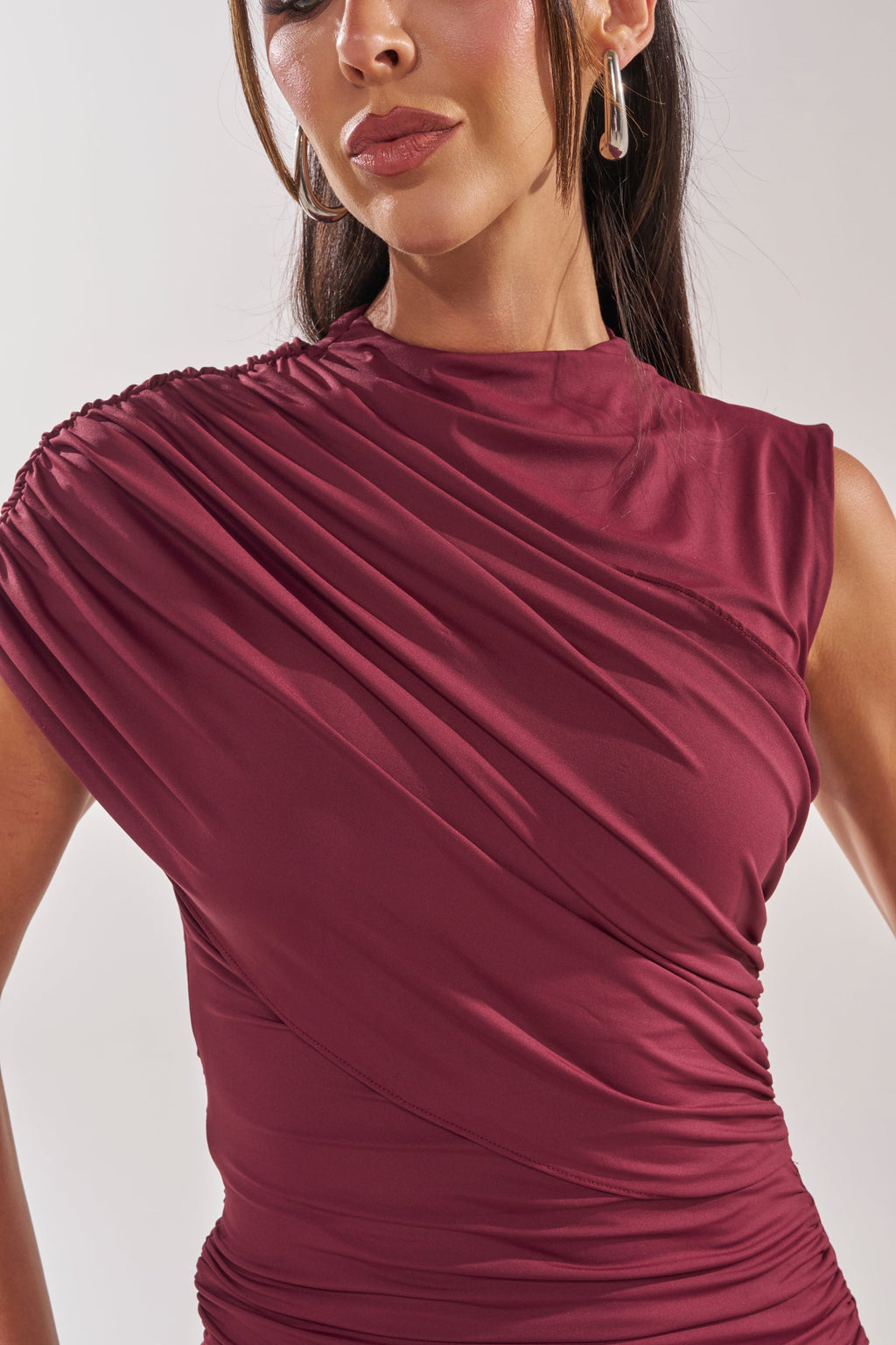 WRAP ME UP MINI DRESS