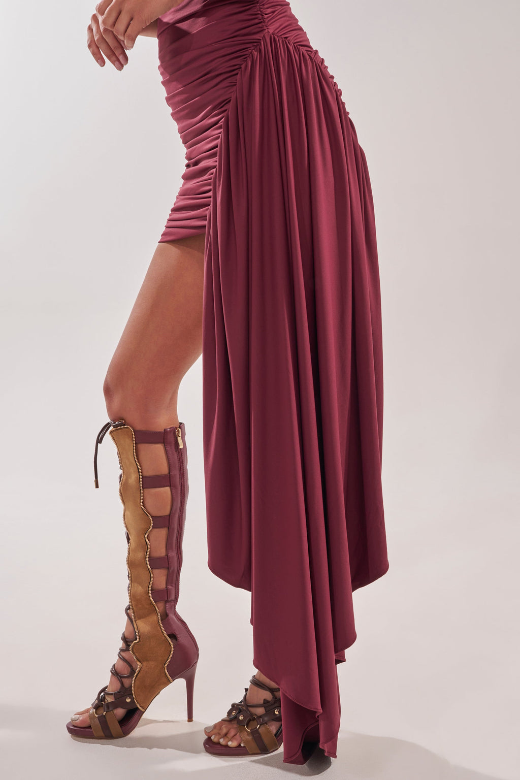 WRAP ME UP MINI DRESS