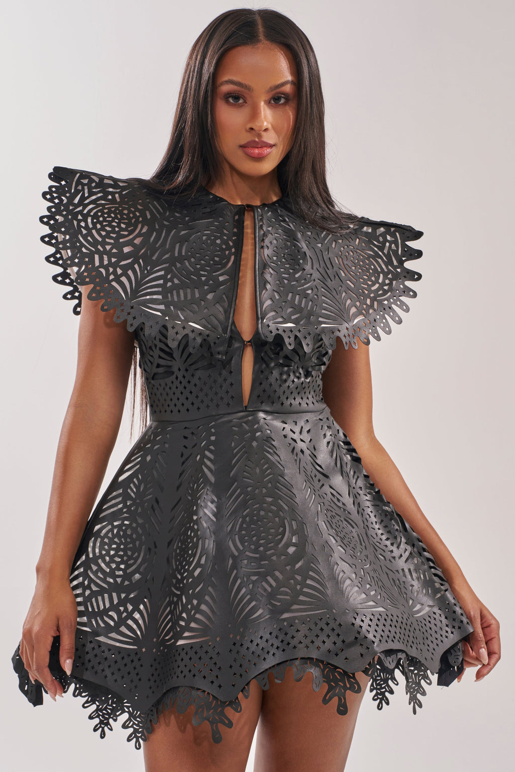 URBAN EDGE MINI COLLARED DRESS