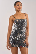 TRUE ICON MIRROR MINI DRESS