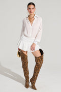 LOSE CONTROL MESH MINI DRESS