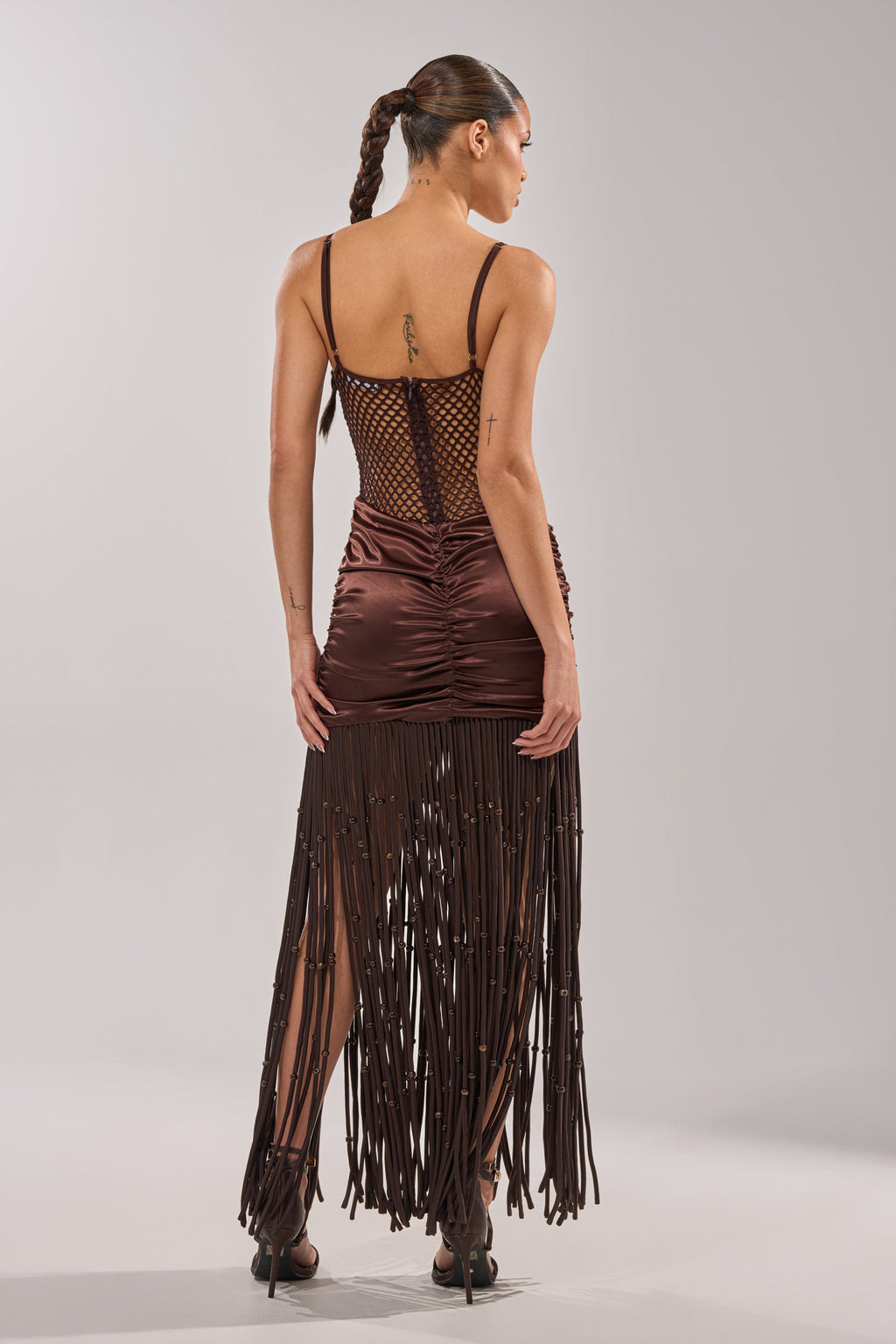MIDNIGHT MOCHA MAXI DRESS
