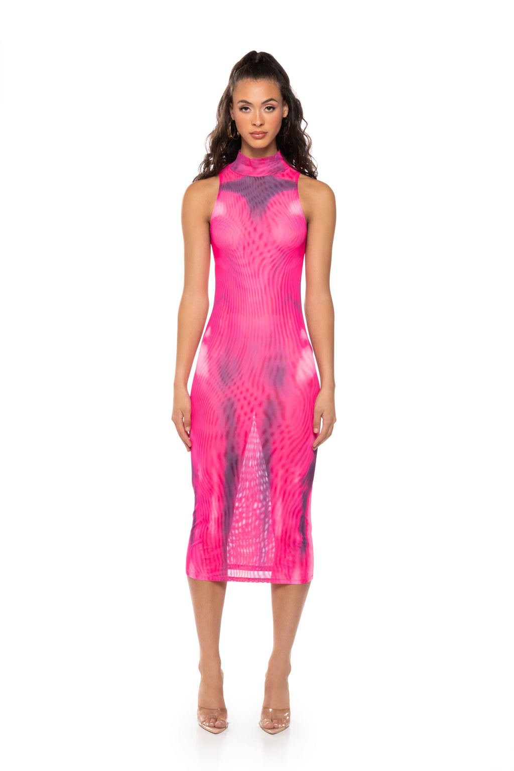 JUNIPER MOCK NECK MAXI DRESS